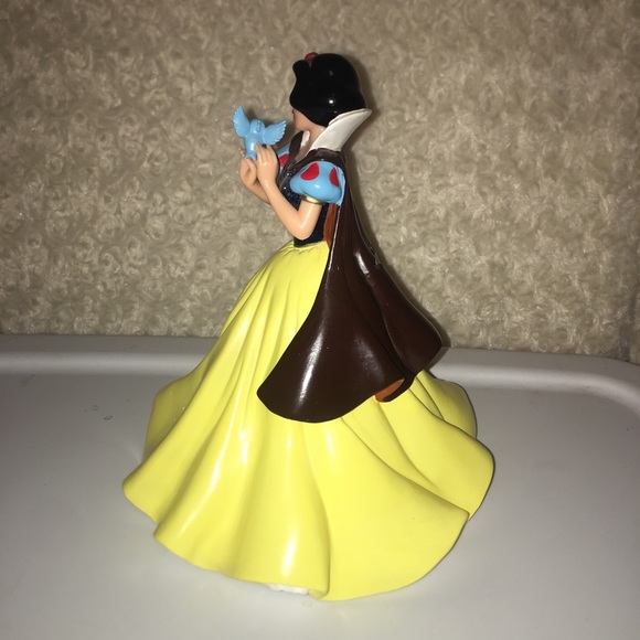 VINTAGE VINYL AUTH DISNEY SNOW WHITE BANK MINT - Picture 8 of 16